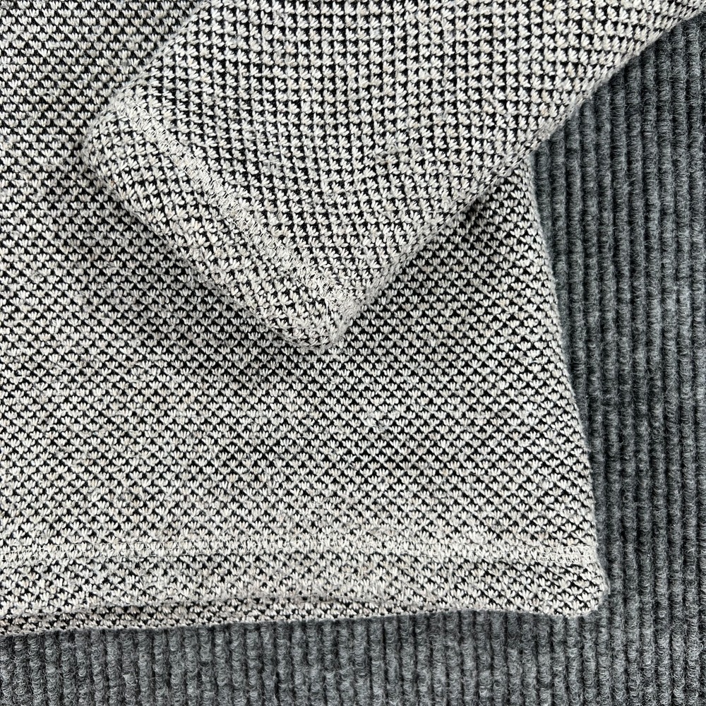 Orvis Sweater Mens Medium Gray Heavyweight Lined Long Sleeve 1/4 Zip Outdoor - Picture 4 of 15